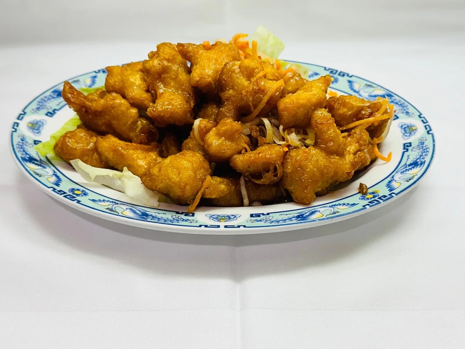 Dry-fried chicken (sweet and spicy)