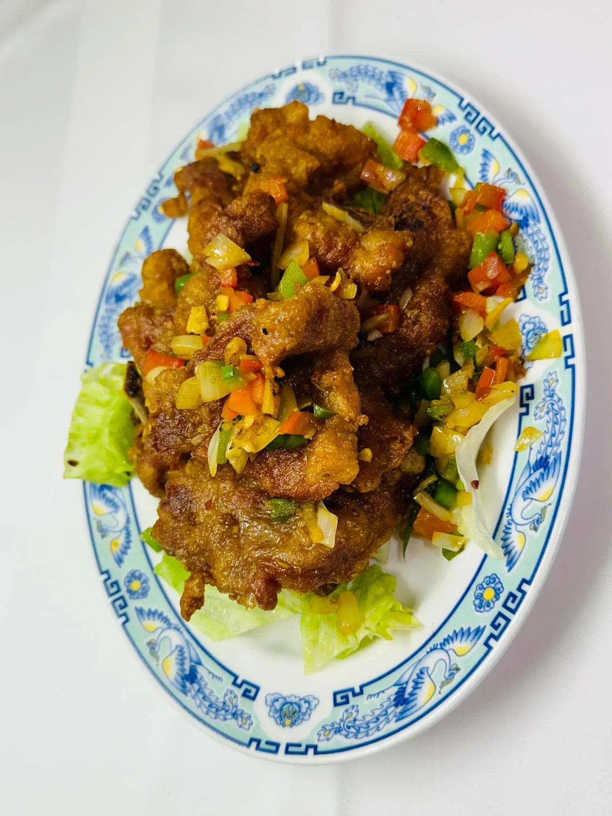 Pepper-salt spare ribs